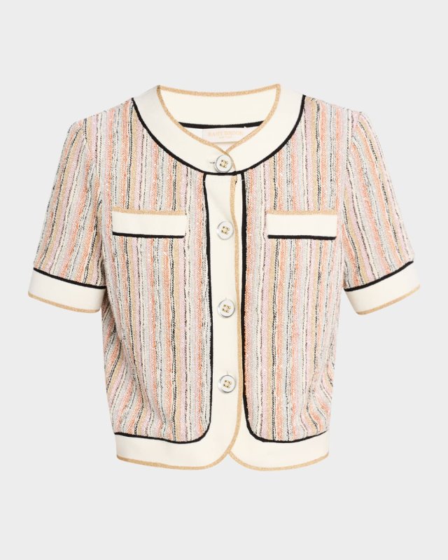 Sterling Sequined Knit Jacket